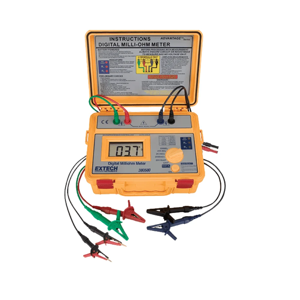 Máy đo điện trở thấp Extech 380580