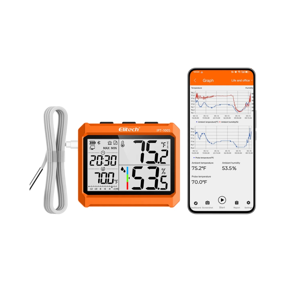 Nhiệt ẩm kế Elitech IPT-100S