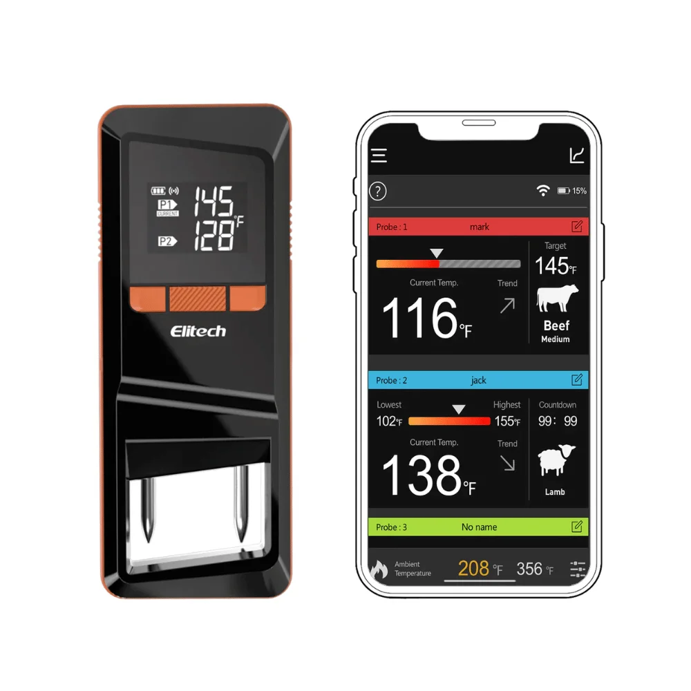 Nhiệt kế đo nhiệt độ thực phẩm không dây Elitech WMT-20