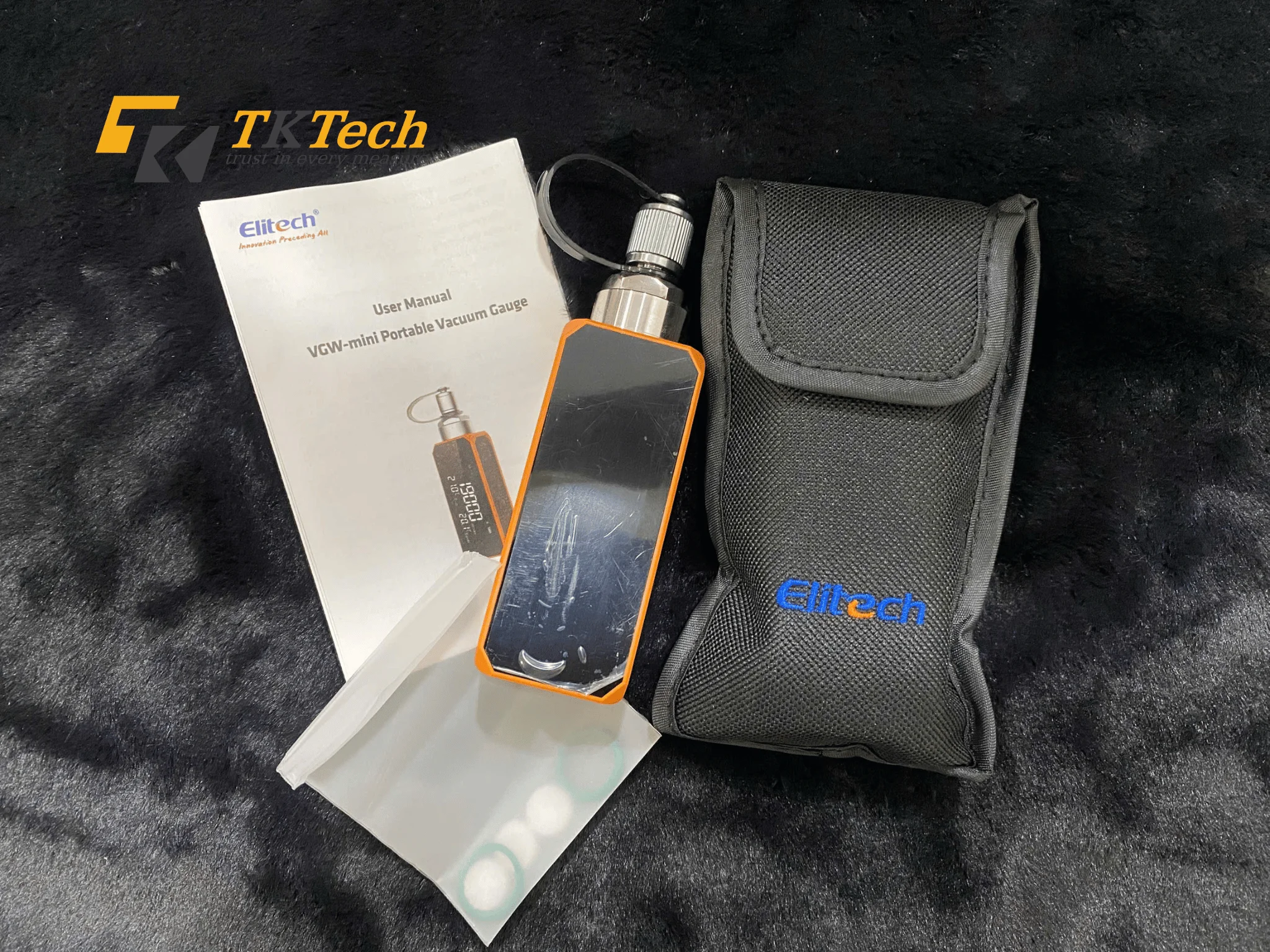 Phụ kiện Đồng hồ đo áp suất chân không Elitech VGW-mini