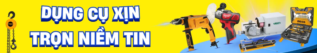 banner dung cu cam tay