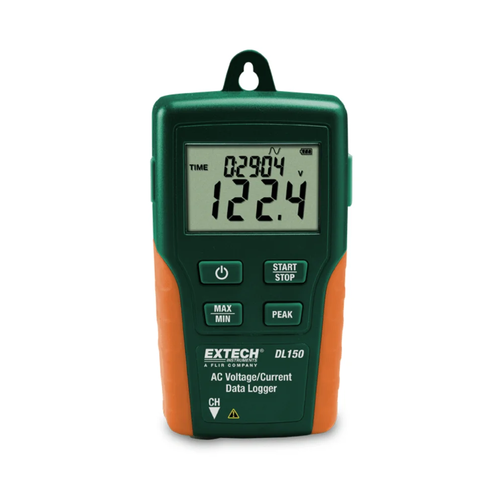 Bộ ghi dữ liệu và điện áp AC Extech DL150