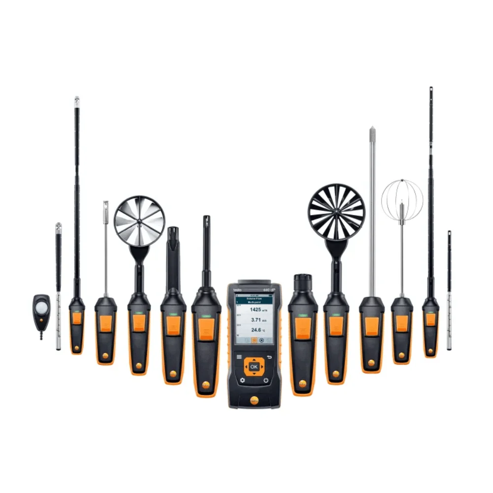 Máy đo đa năng Testo 440 cùng cảm biến rời