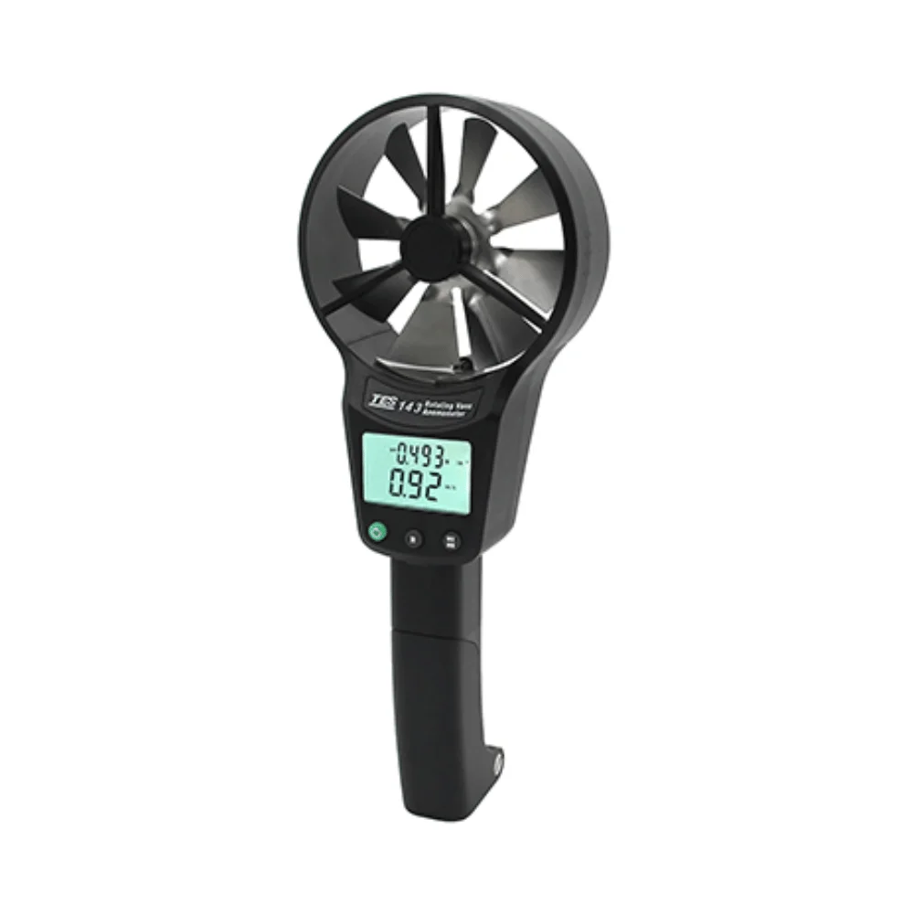 Máy đo tốc độ gió cánh kim loại TES 143
