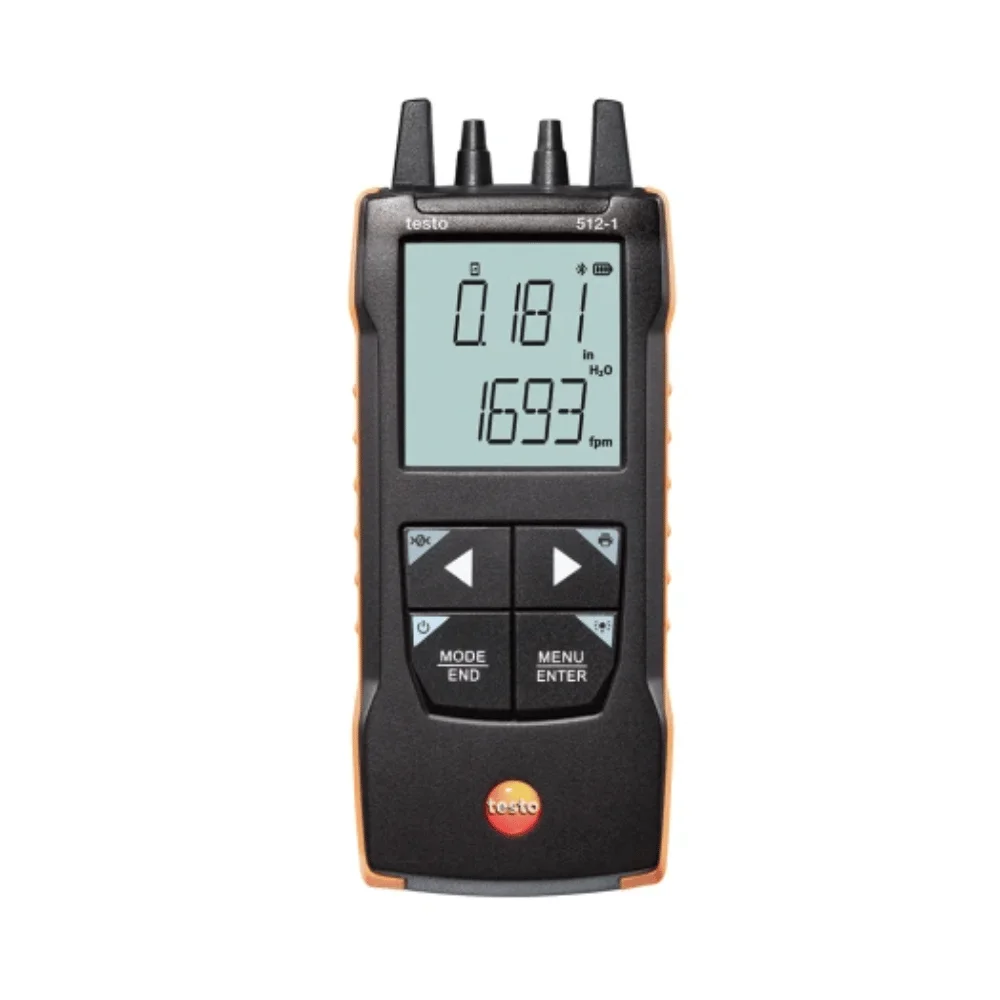 Máy đo chênh áp Testo 512-1 Máy đo chênh áp Testo 512-1