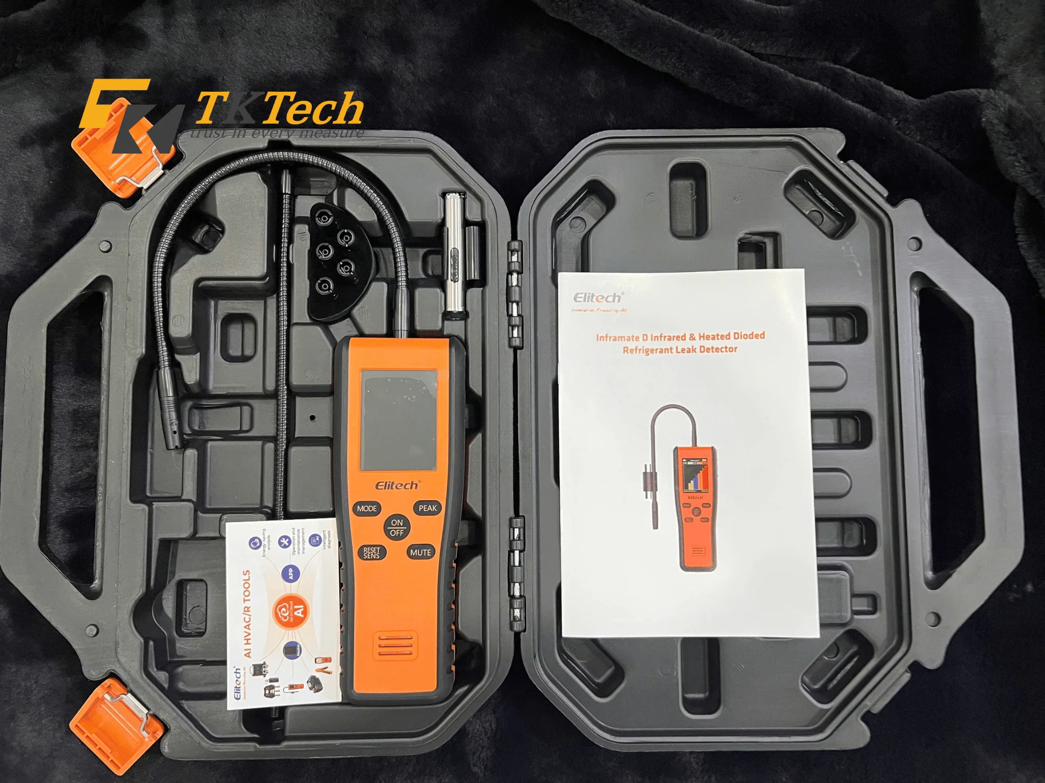 Phụ kiện Máy dò rò rỉ môi chất lạnh Elitech Inframate D