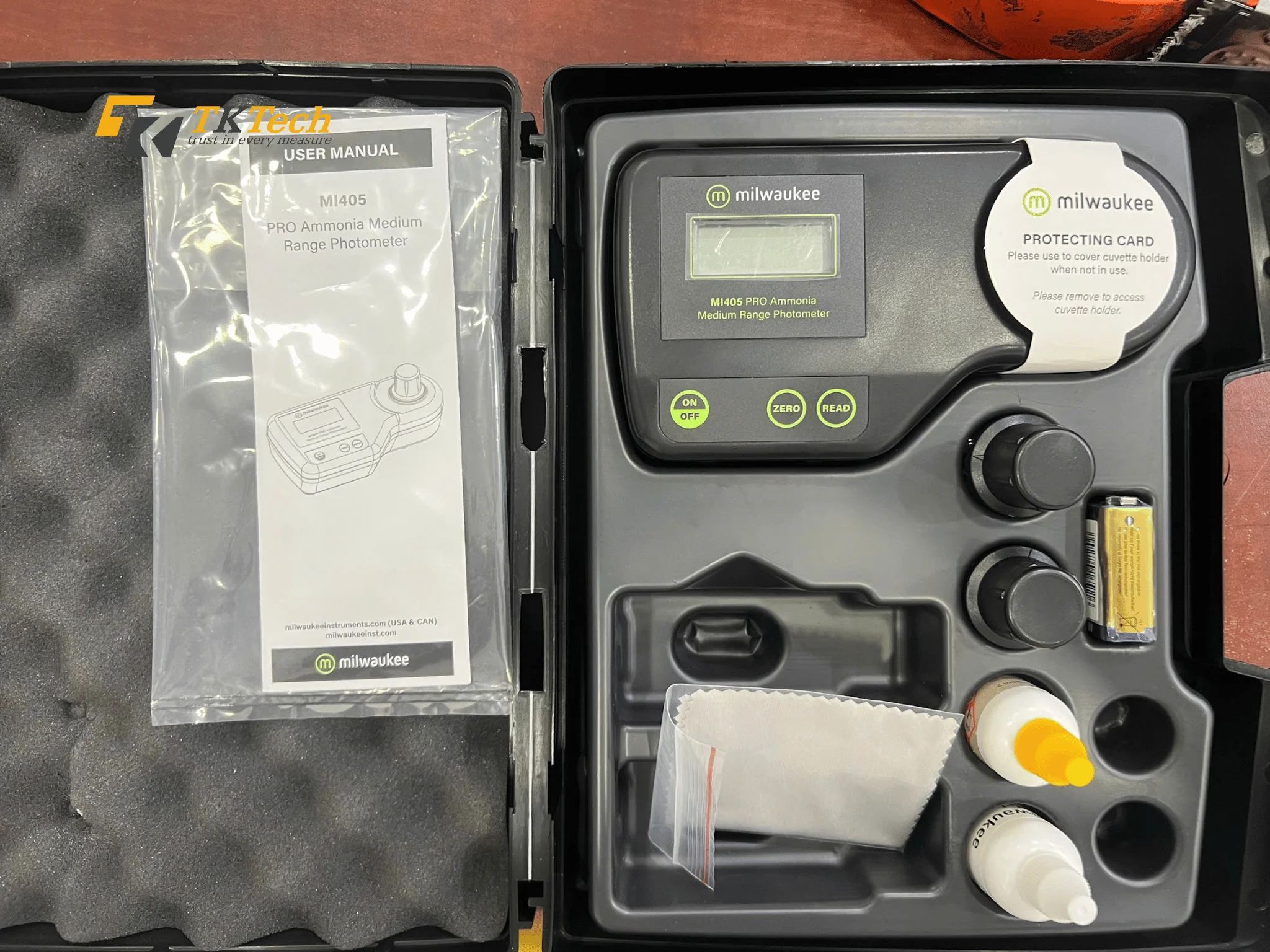 Máy đo Amoniac Milwaukee MI405 PRO Bộ Máy đo Amoniac Milwaukee MI405 PRO