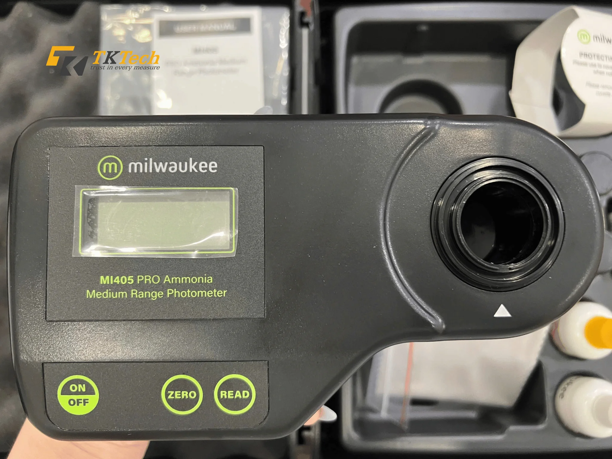 Máy đo Amoniac Milwaukee MI405 PRO Hình ảnh thực tế Máy đo Amoniac Milwaukee MI405 PRO