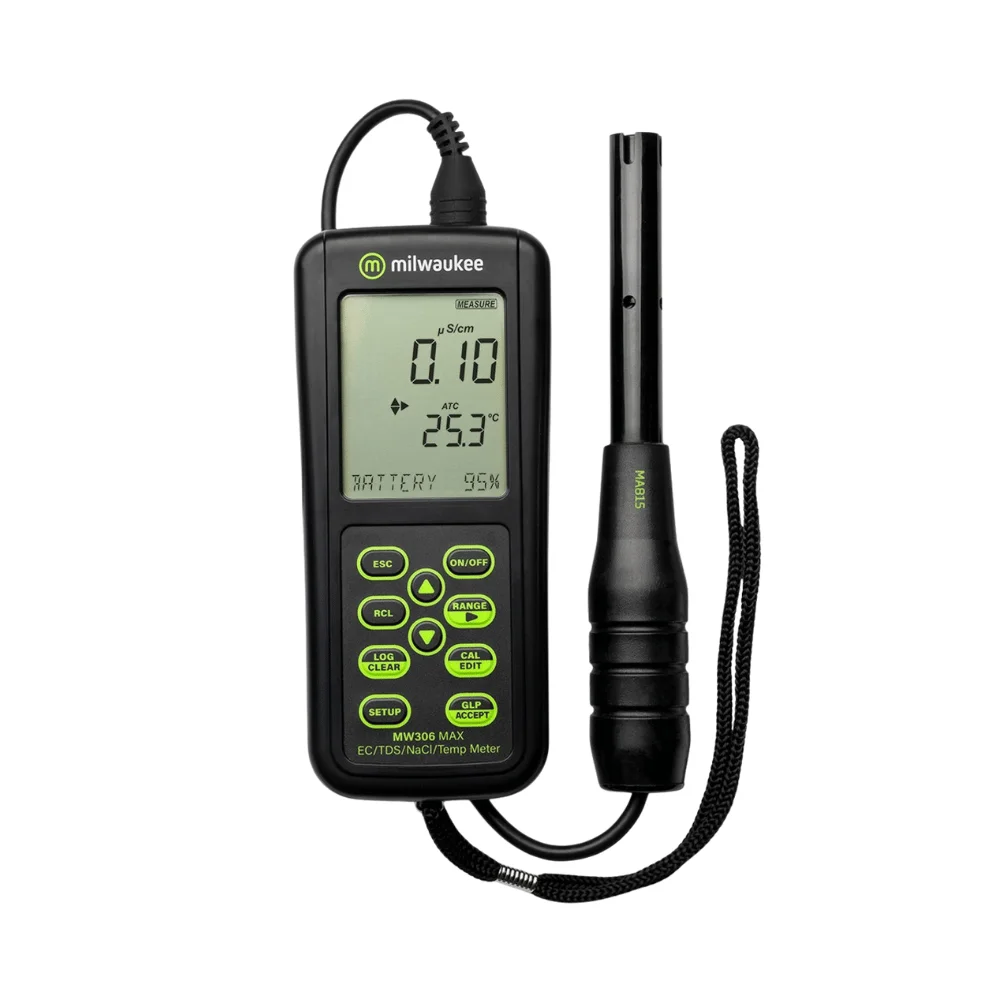 Máy đo EC/TDS/NaCl/Nhiệt độ Milwaukee MW306 MAX