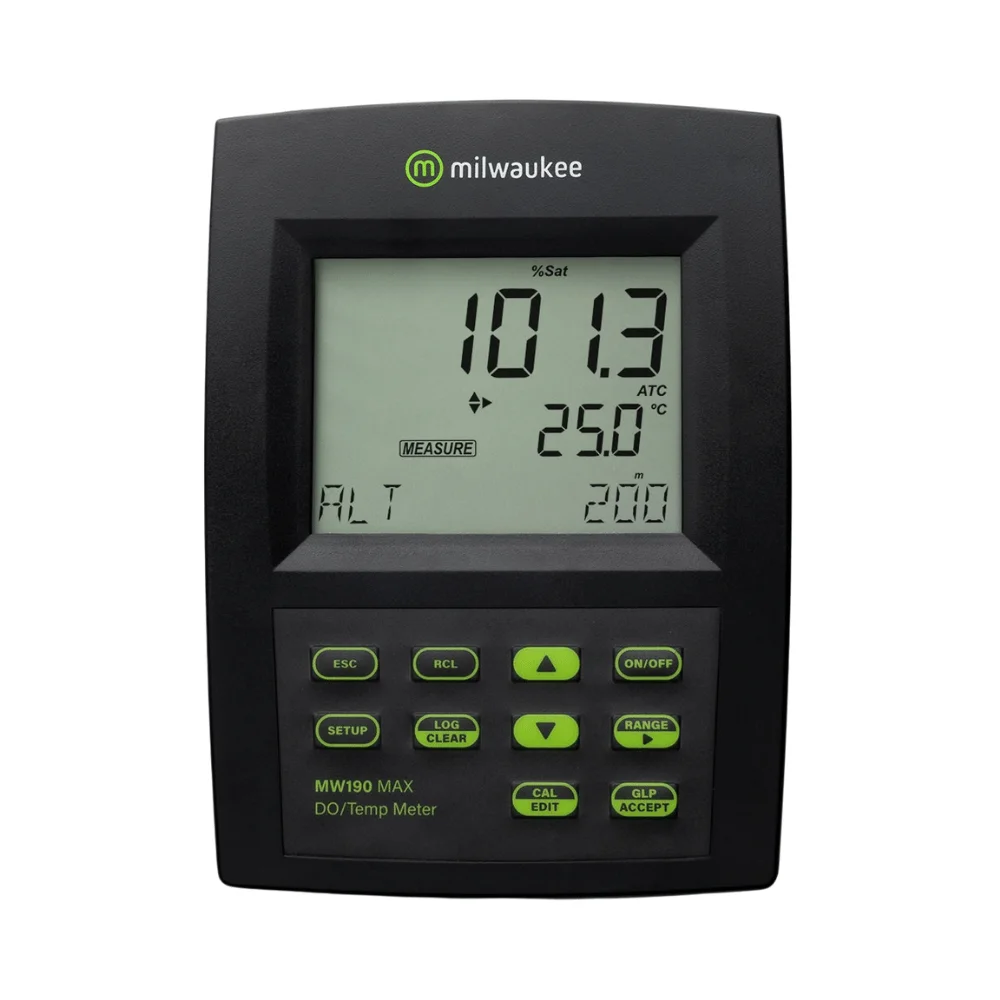 Máy đo oxy hòa tan để bàn Milwaukee MW190 MAX