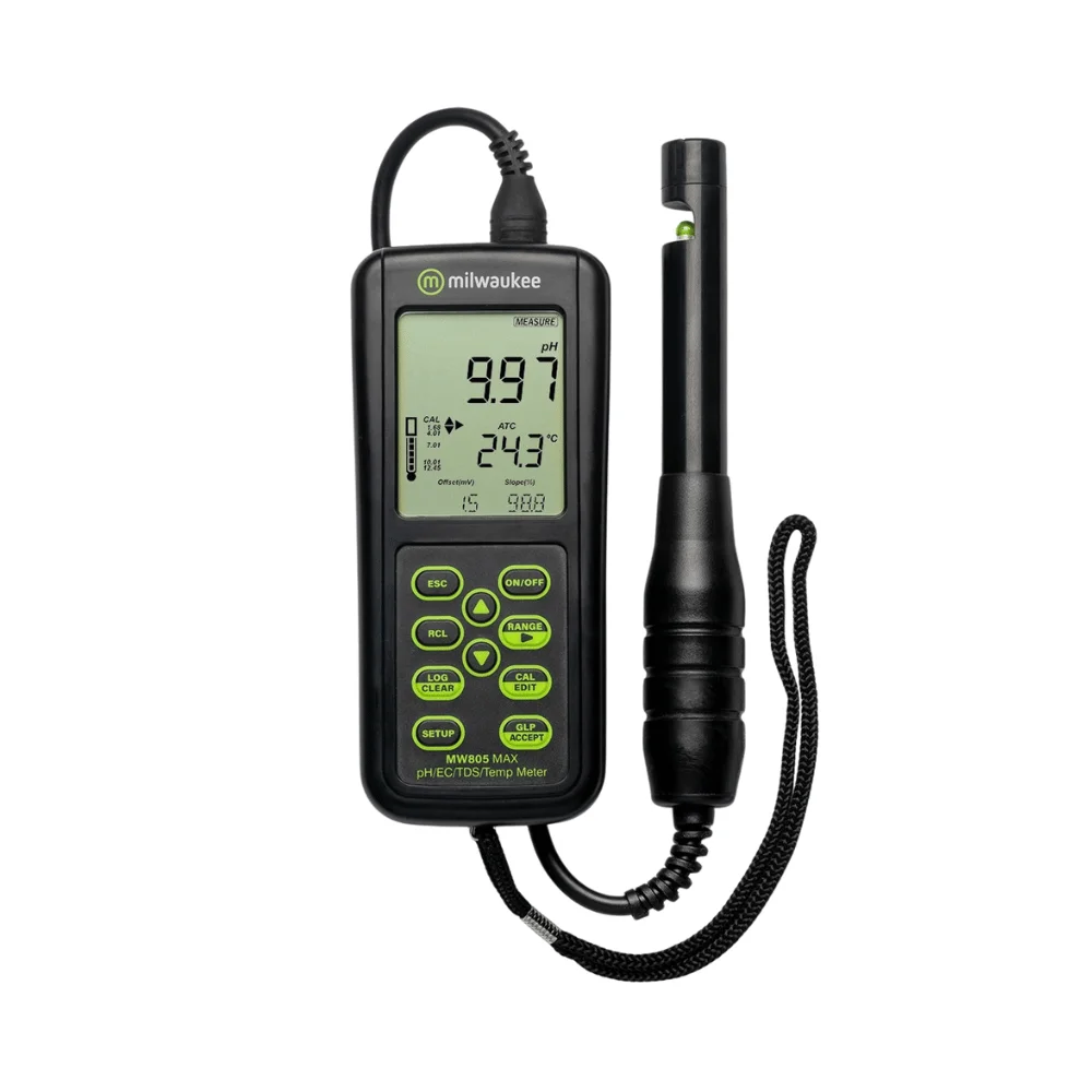 Máy đo pH/EC/TDS/Nhiệt độ Milwaukee MW805 MAX
