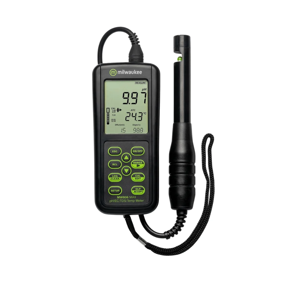 Máy đo pH/EC/TDS/Nhiệt độ Milwaukee MW806 MAX