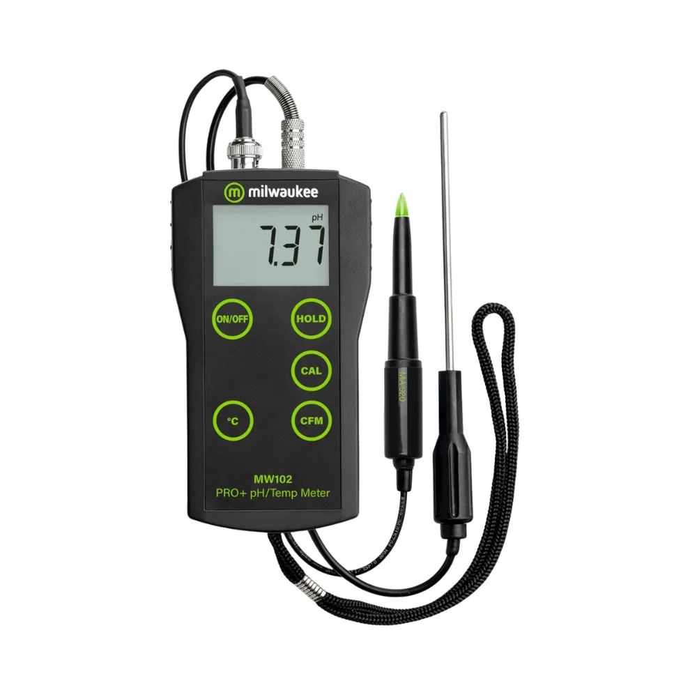 Máy đo pH và nhiệt độ Milwaukee MW102-FOOD PRO+ Máy đo pH và nhiệt độ Milwaukee MW102-FOOD PRO+