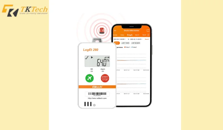 TOP 5 nhiệt ẩm kế Elitech bán chạy nhất 2025 Elitech LogEt 260-THE