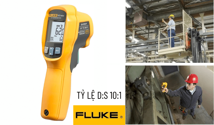Súng đo nhiệt độ hồng ngoại Fluke 62max