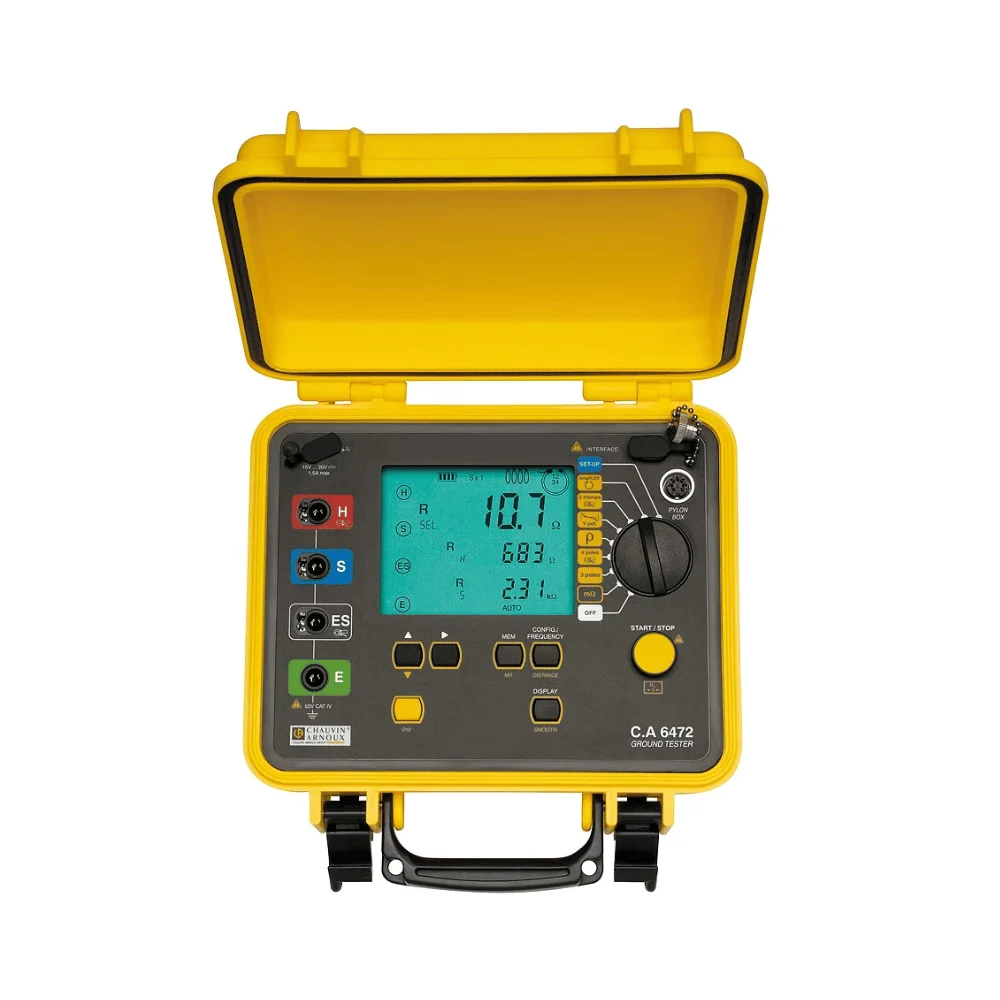 Máy đo điện trở đất đa năng Chauvin Arnoux CA 6472
