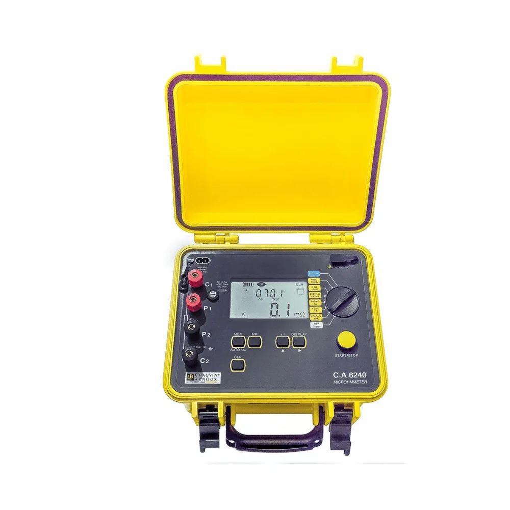 Máy đo điện trở thấp Chauvin Arnoux CA 6240