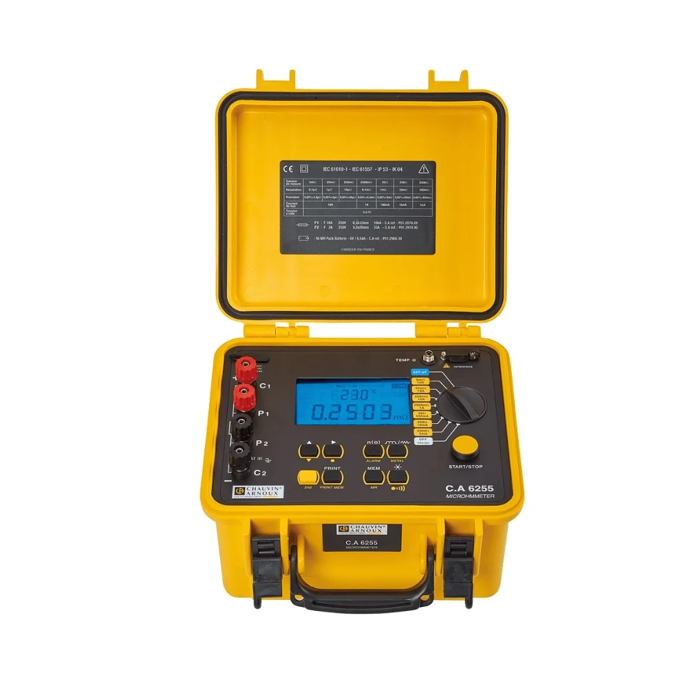Máy đo điện trở thấp Chauvin Arnoux CA 6255