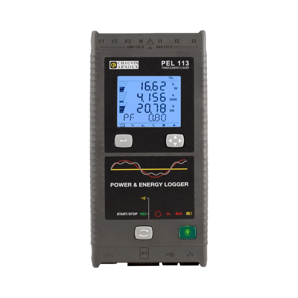 Máy ghi công suất, năng lượng Chauvin Arnoux PEL 113