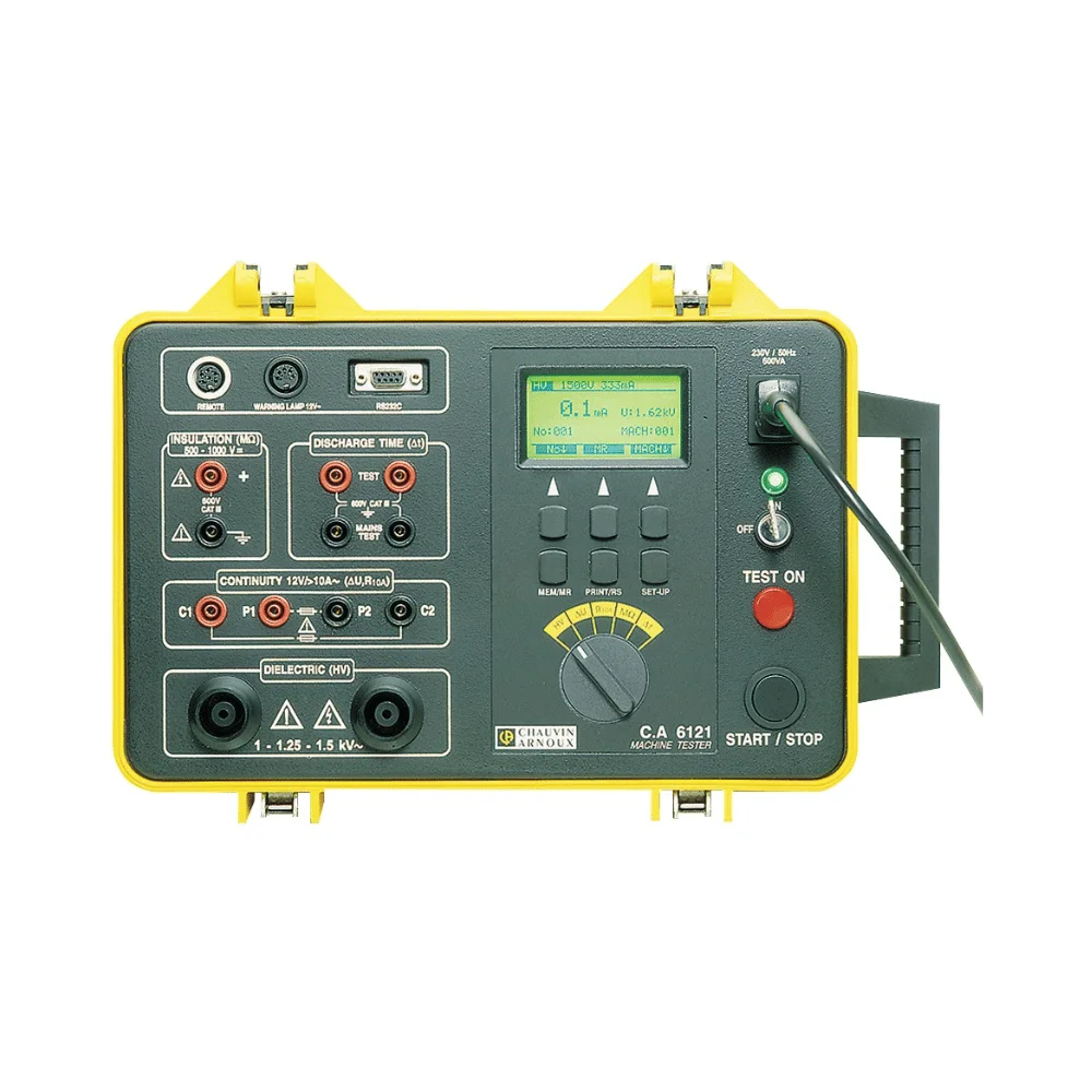 Máy kiểm tra an toàn điện Chauvin Arnoux CA 6121
