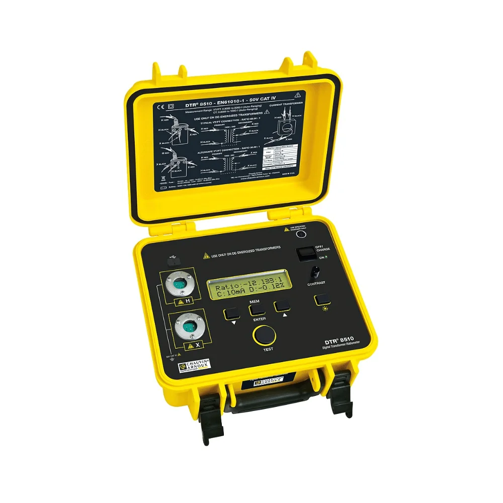 Máy kiểm tra máy biến áp Chauvin Arnoux DTR 8510