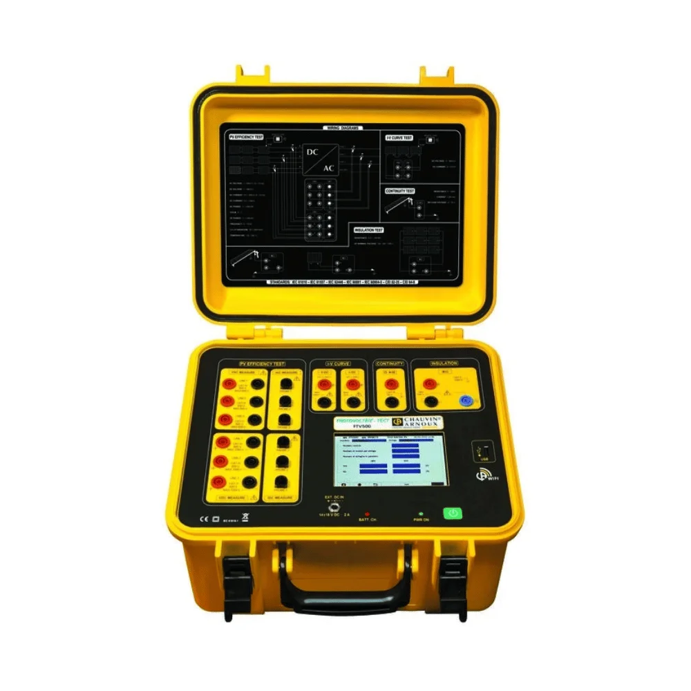 Máy kiểm tra quang điện Chauvin Arnoux FTV500