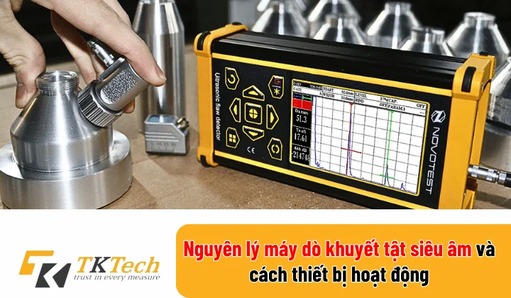 Nguyên lý máy dò khuyết tật siêu âm