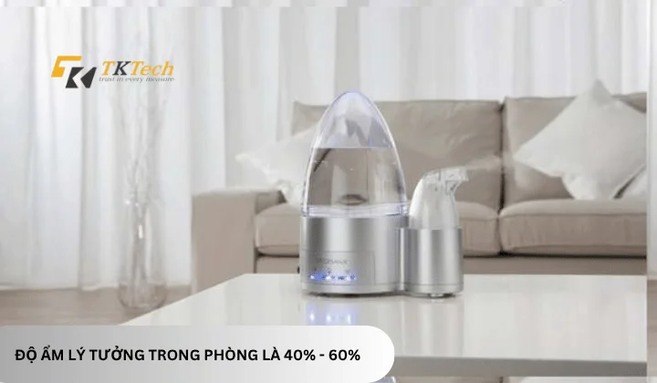 Độ ẩm phòng bao nhiêu là tốt cho sức khỏe mùa mưa?