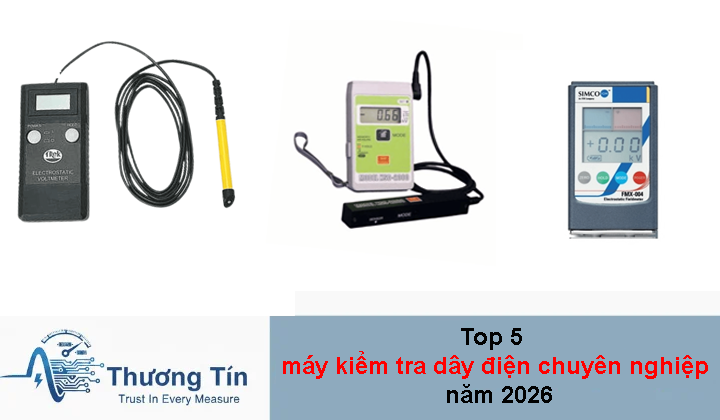 Top 4 máy đo tĩnh điện