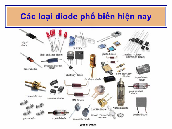 cac diode pho bien