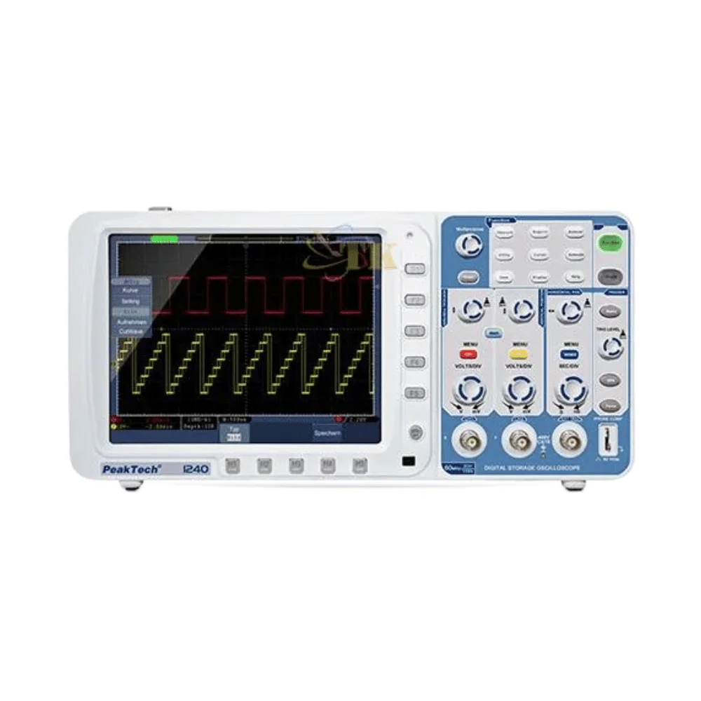 Máy hiện sóng lưu trữ kỹ thuật số PeakTech P1240