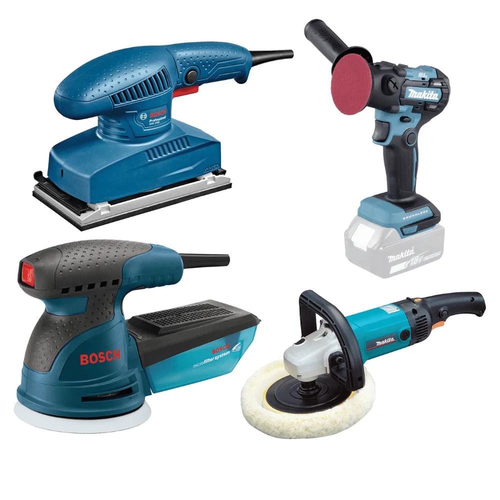 Giới thiệu chung về máy chà nhám, máy đánh bóng