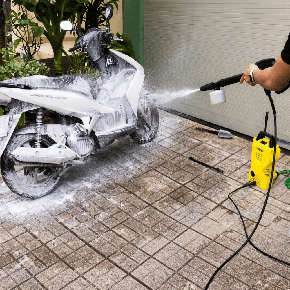 Giới thiệu chung về máy phun xịt rửa xe