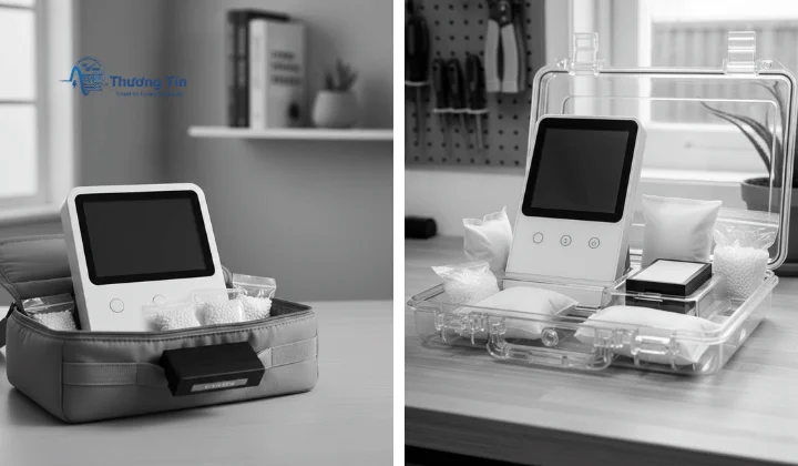 Lưu kho máy đo chất lượng không khí đúng cách với hộp và gói hút ẩm