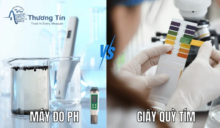 Máy đo pH cho kết quả chính xác hơn so với giấy quỳ tím