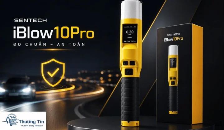 bo san pham may do nong do con sentech iblow10pro hop giay