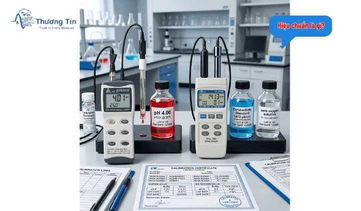 dam bao do chinh xac hieu chuan may do chat luong nuoc dinh ky