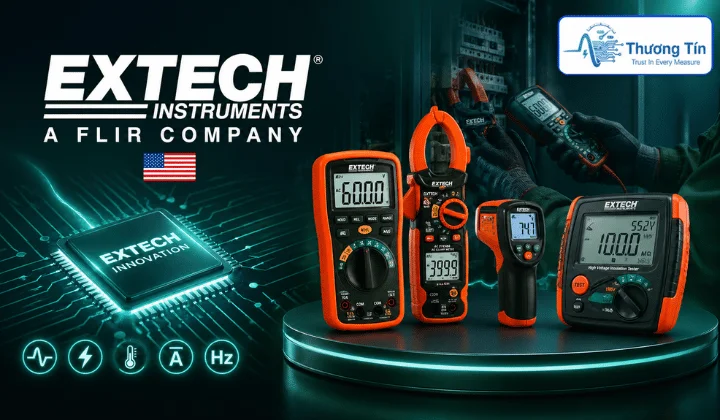 Extech – thương hiệu Mỹ nổi bật với thiết bị đo đa năng