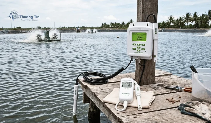 Lựa chọn máy đo chất lượng nước phù hợp cho ao nuôi thủy sản