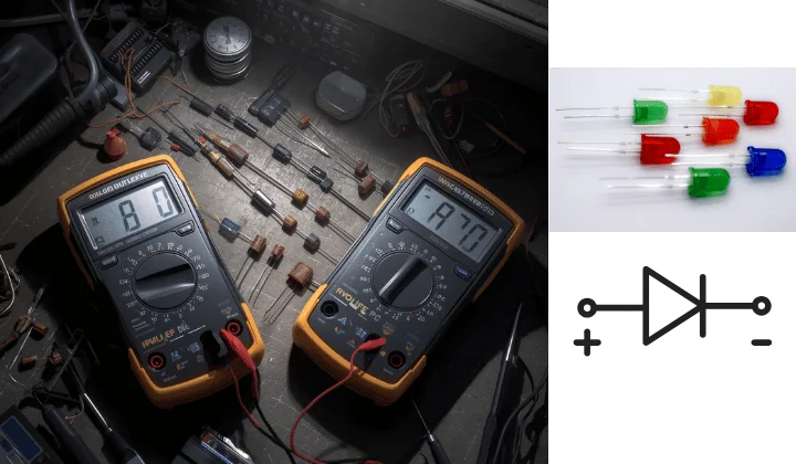 Cấu tạo cơ bản của diode và ký hiệu Anode – Cathode