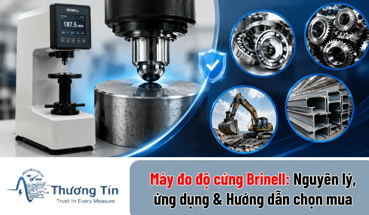 Máy đo độ cứng Brinell - Thiết bị kiểm tra độ cứng vật liệu chính xác trong công nghiệp