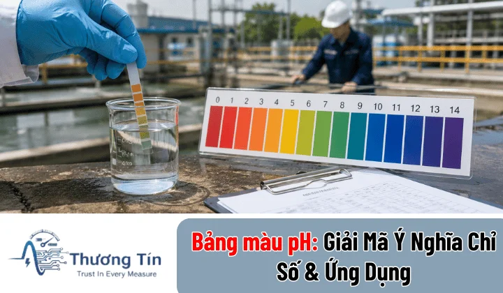 Bảng màu pH là gì? Cách đọc và ứng dụng trong đo lường