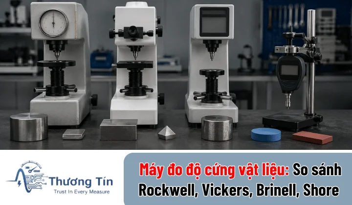 Máy đo độ cứng vật liệu kim loại trong công nghiệp