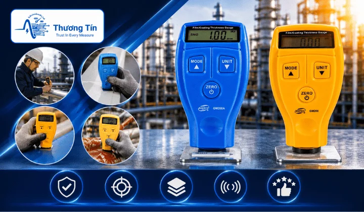 Benetech cung cấp máy đo độ dày lớp phủ giá hợp lý, phù hợp cho xưởng sản xuất vừa và nhỏ cần kiểm tra nhanh chất lượng lớp sơn và mạ