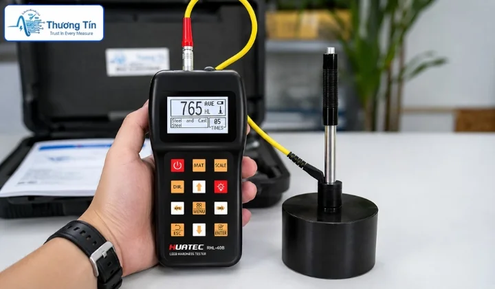 Máy đo độ cứng Leeb Huatec RHL-40B - thiết bị đo cầm tay nhỏ gọn
