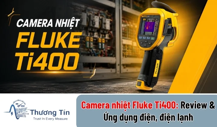 Camera nhiệt Fluke Ti400 – thiết bị chụp ảnh nhiệt chuyên dụng cho công nghiệp