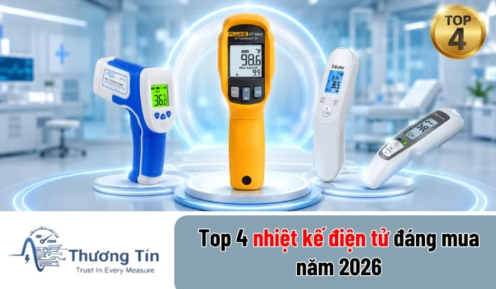 Nhiệt kế điện tử - thiết bị đo thân nhiệt và nhiệt độ chính xác