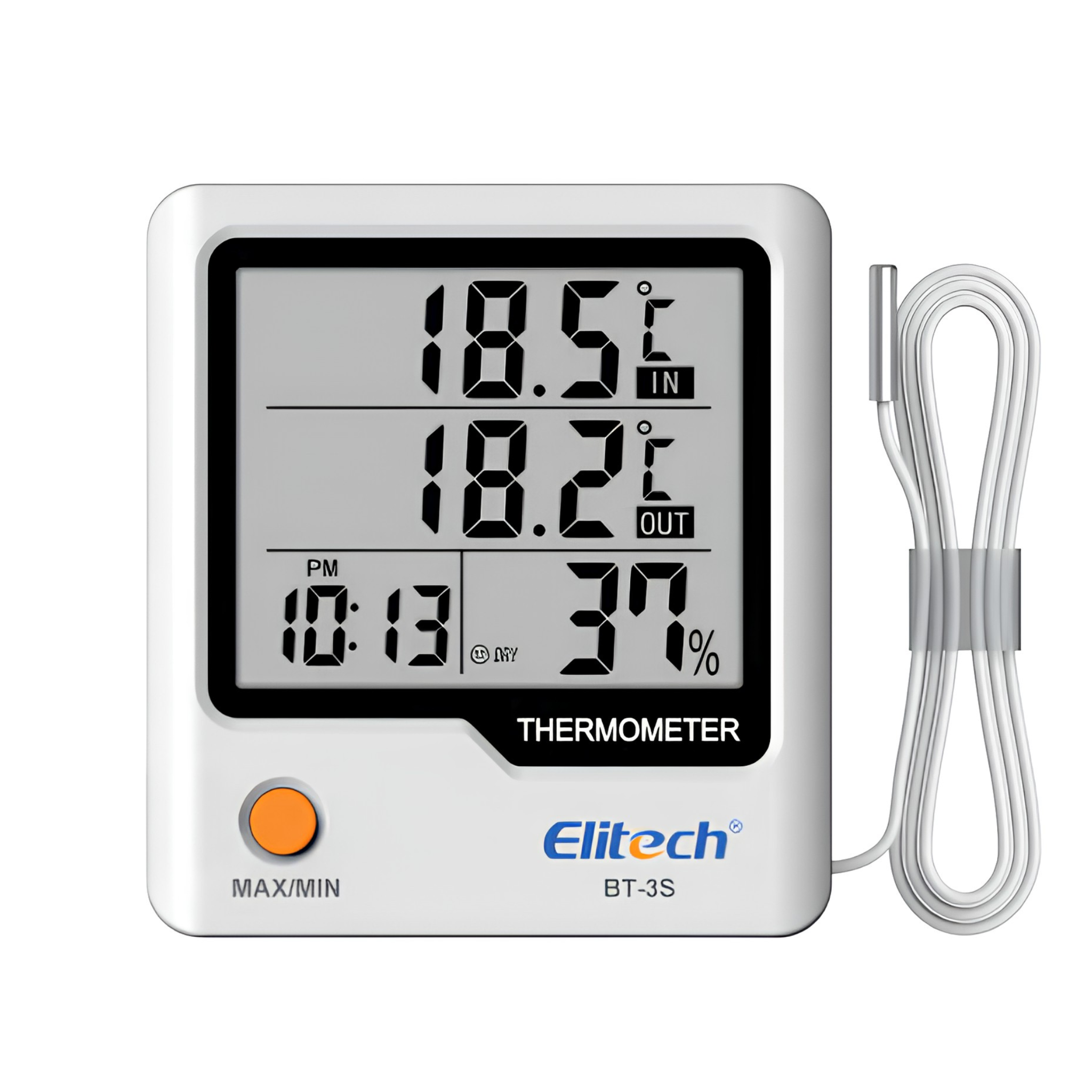 Máy đo nhiệt độ độ ẩm Elitech BT-3S hai kênh nhiệt độ chính hãng