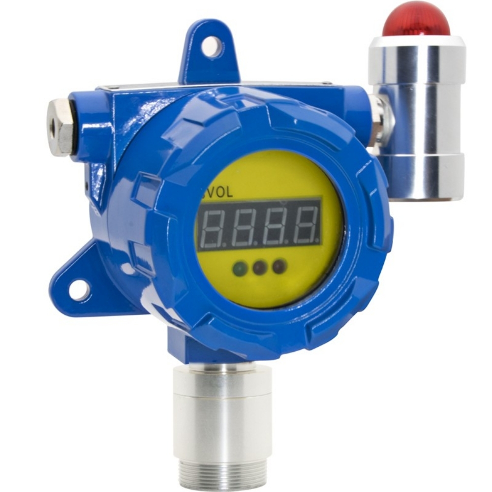 Thiết bị đo khí cố định Bosean BH-60 mặt trước màn hình điện tử rõ nét vỏ kim loại bền bỉ