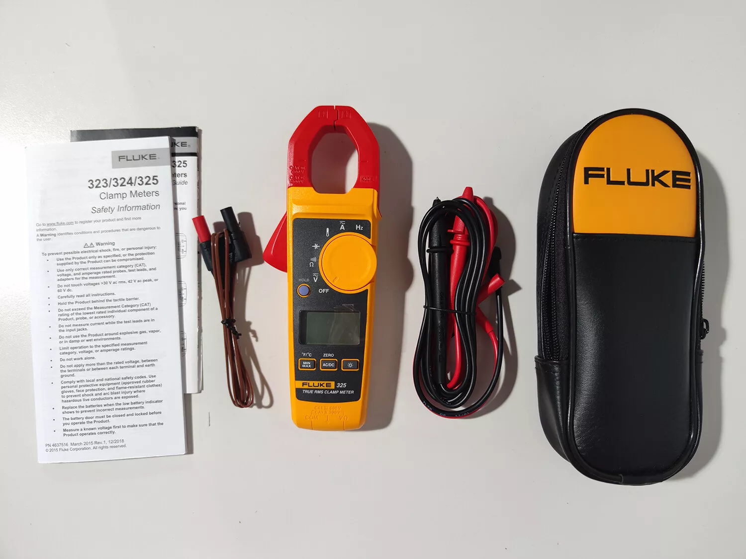 Bộ Phụ Kiện Ampe Kìm Fluke 325 True RMS